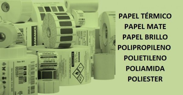 Tipos de etiquetas de código de barras
