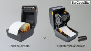 Diferencias entre impresora de etiquetas transferencia térmica y térmica directa